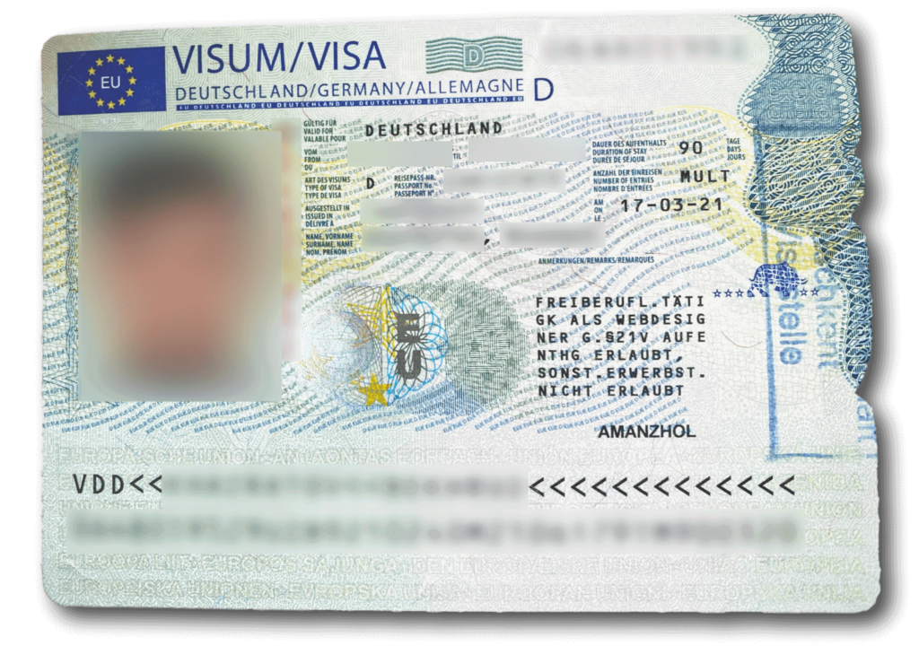 How To Get A Visa To Germany From The USA Visa Countries